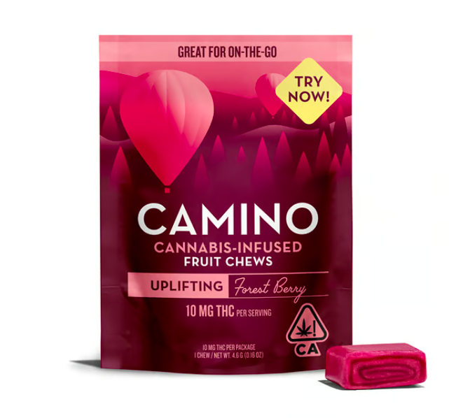 Forest Berry - 'Uplifting' Fruit Chews - 1 Pieces - 10mg each - Camino